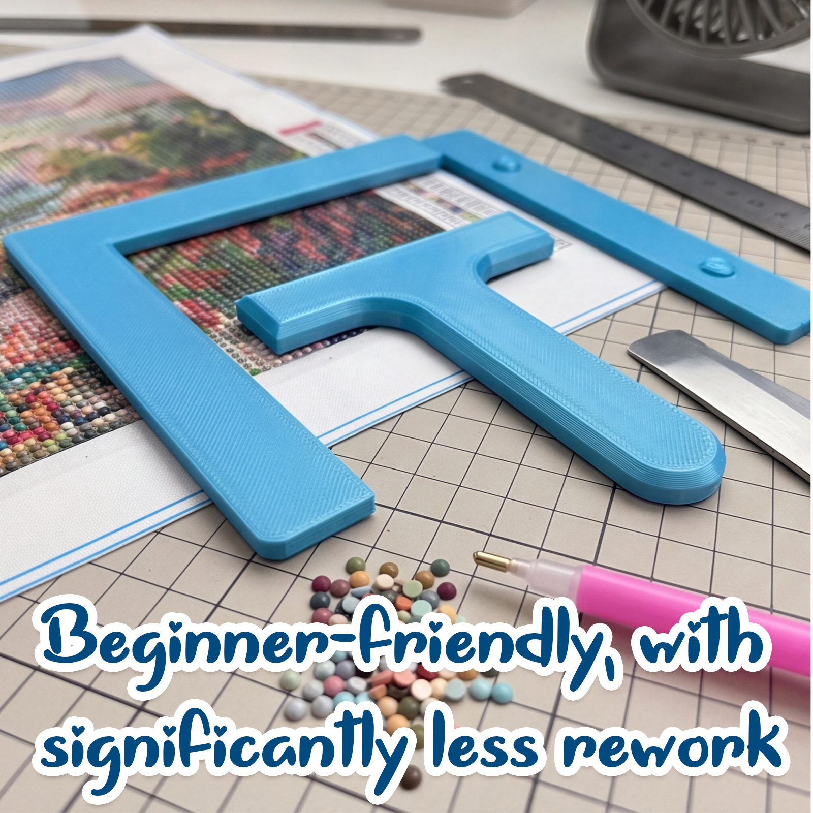 Photography Techniques - 3-Piece Set Diamond Painting Alignment Tools