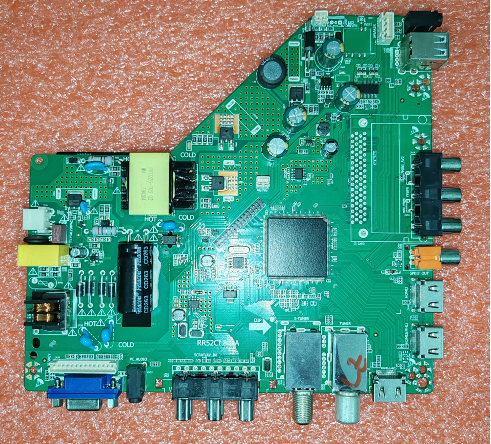 Photography Quiz - RR52CI.818A Three in one TV motherboard,