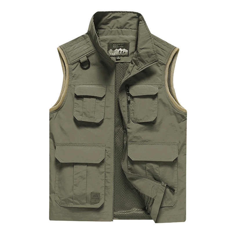 Photography Jacket - Summer Men Outdoor Cargo Vests Large