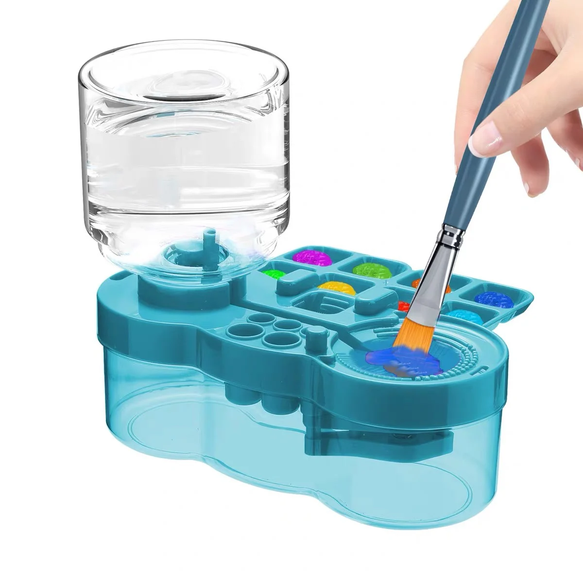 Photography Techniques - Paint Brush Washer with Drain Button