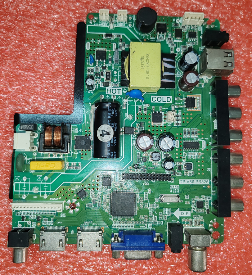 Photography Quiz - TP.V56.PB826 Three in one TV motherboard,
