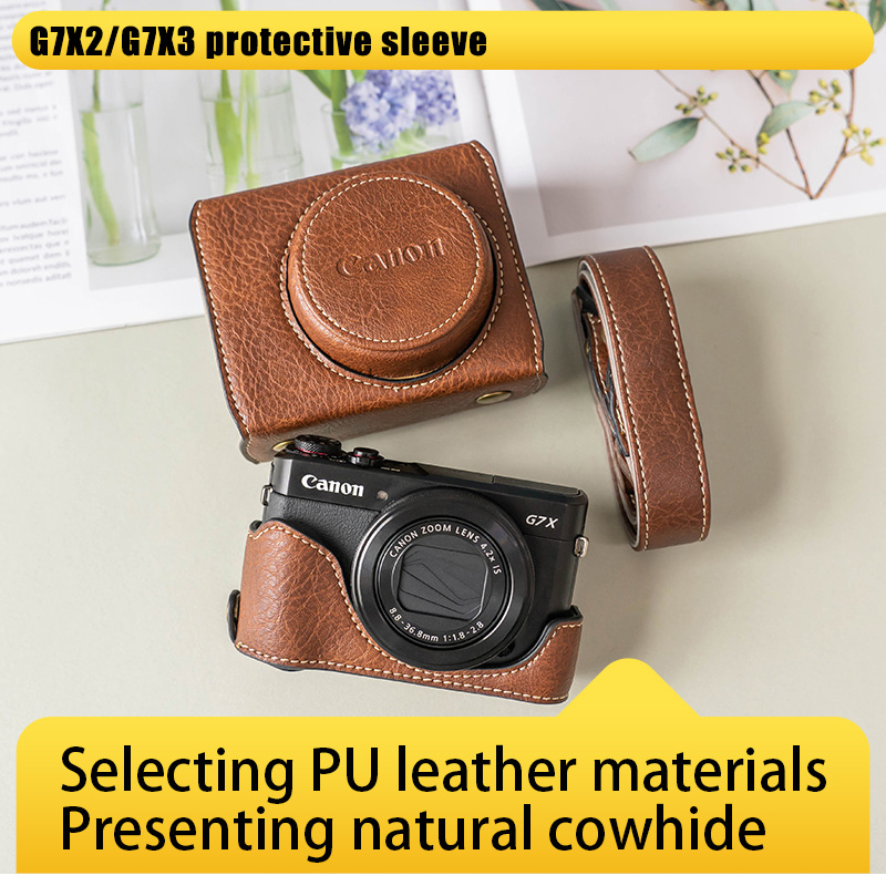 Photography Zone System - new luxury handwork Camera PU leather