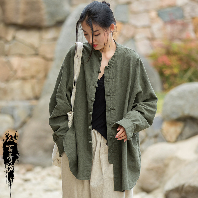 Photography Jacket - Autumn Winter Cotton Linen Women's New
