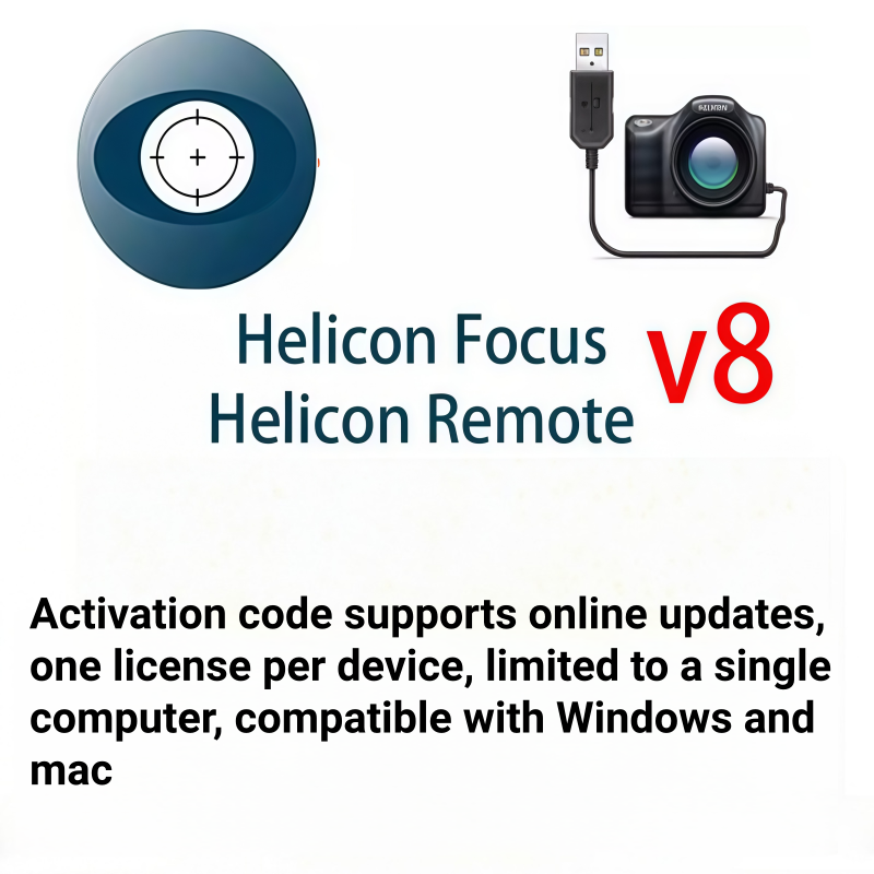 Photography Depth Of Field - Helicon Focus 8.3.6 Software with Helicon