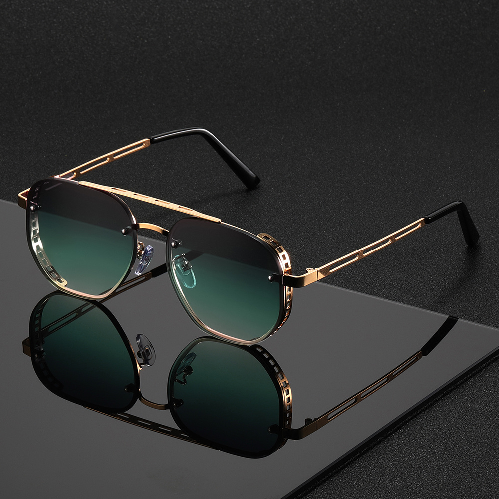 Photography Style - Men's Vintage Punk Fashion Glasses -