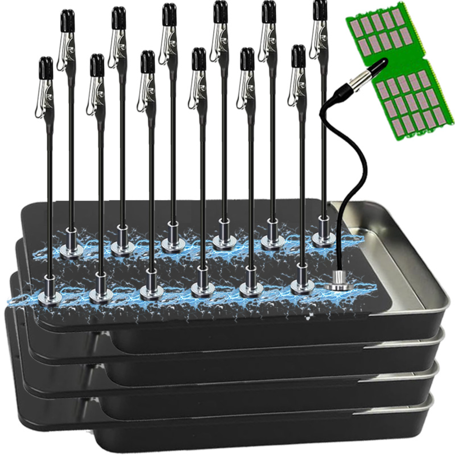 Photography Quiz - 5-50PCS Magnetic Alligator Clip Flexible Electric