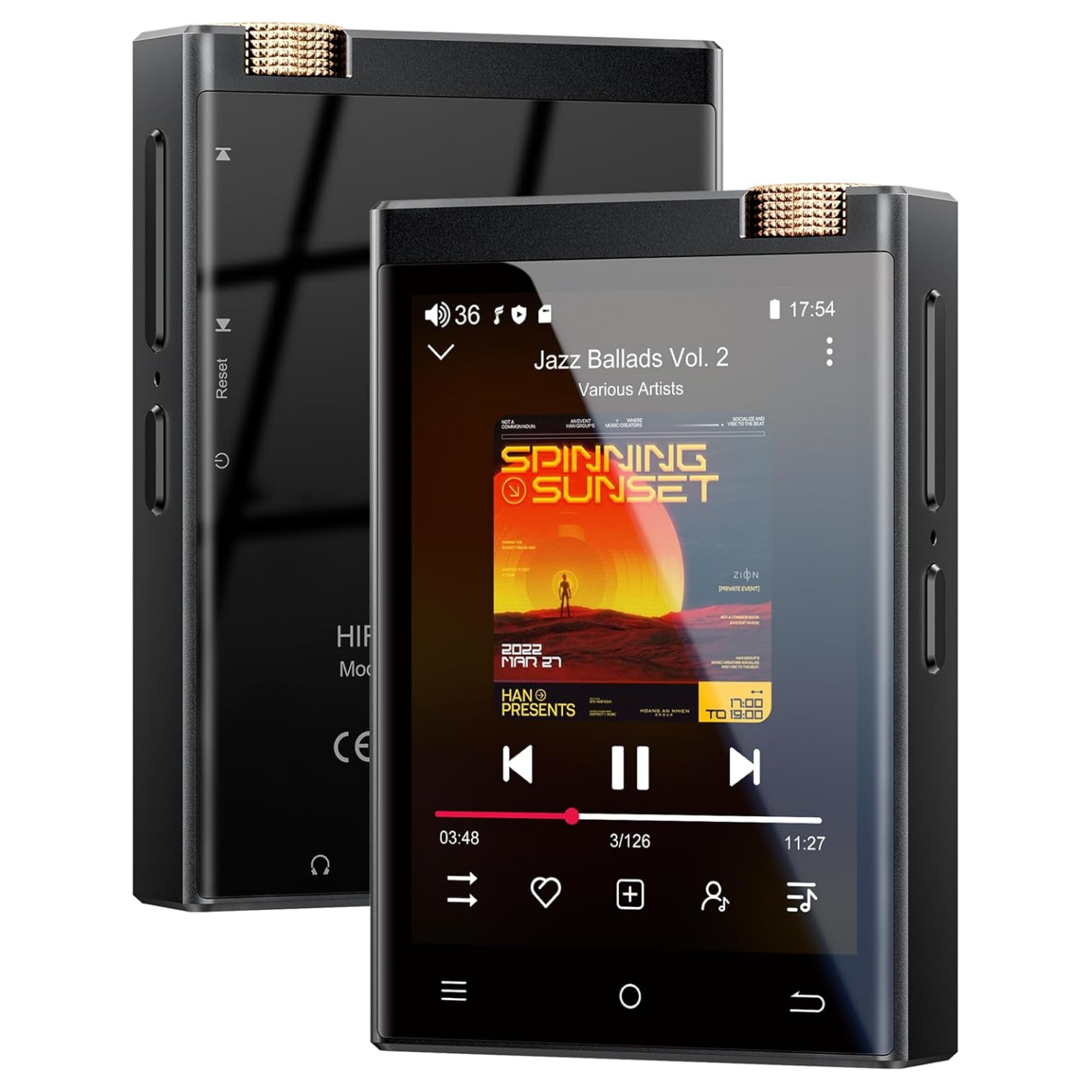 Photography History - Hi-Fi MP3 Player with Bluetooth and