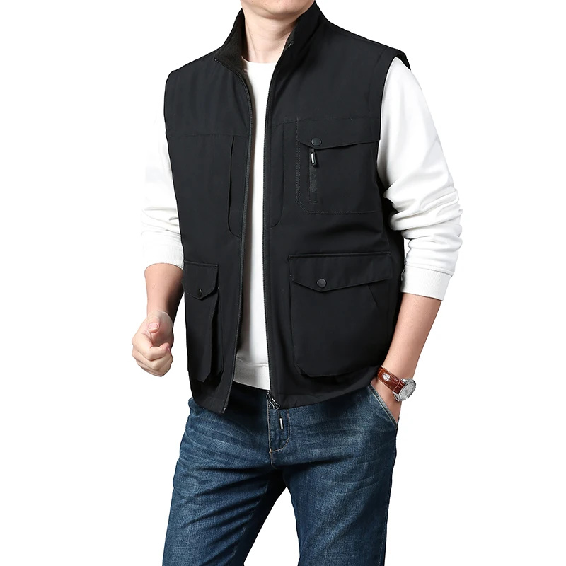 Photography Jacket - double side wear Men's vest fleece