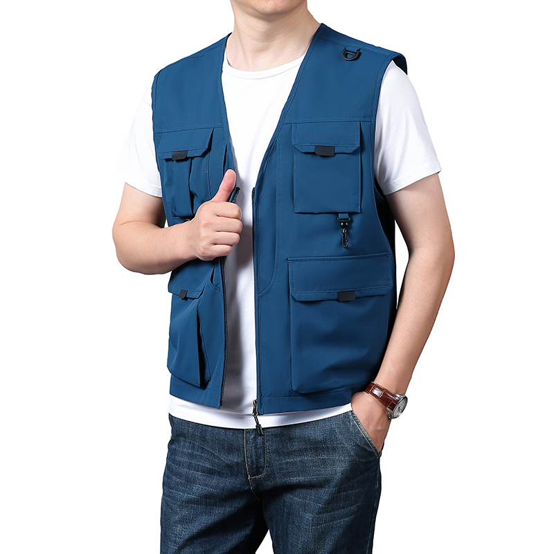 6xl Big Size Multi-Pocket Vest - Photography Jacket のレビューと価格