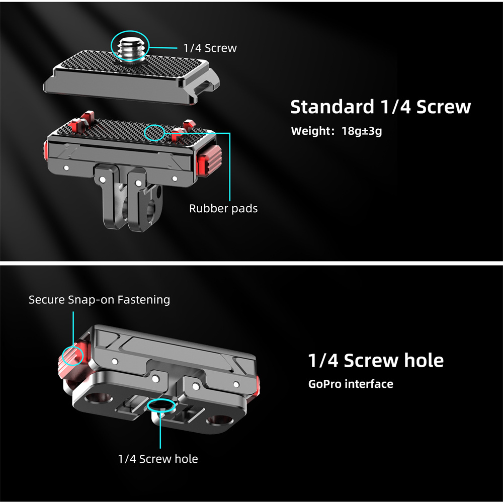 New Magnetic Quick Release Ada - Camera Cage Baseplate のレビューと価格