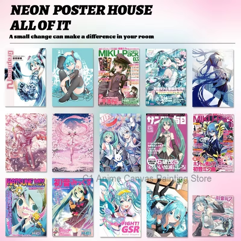 1pc frameless Hatsune Miku Ani - Photography Studio のレビューと価格