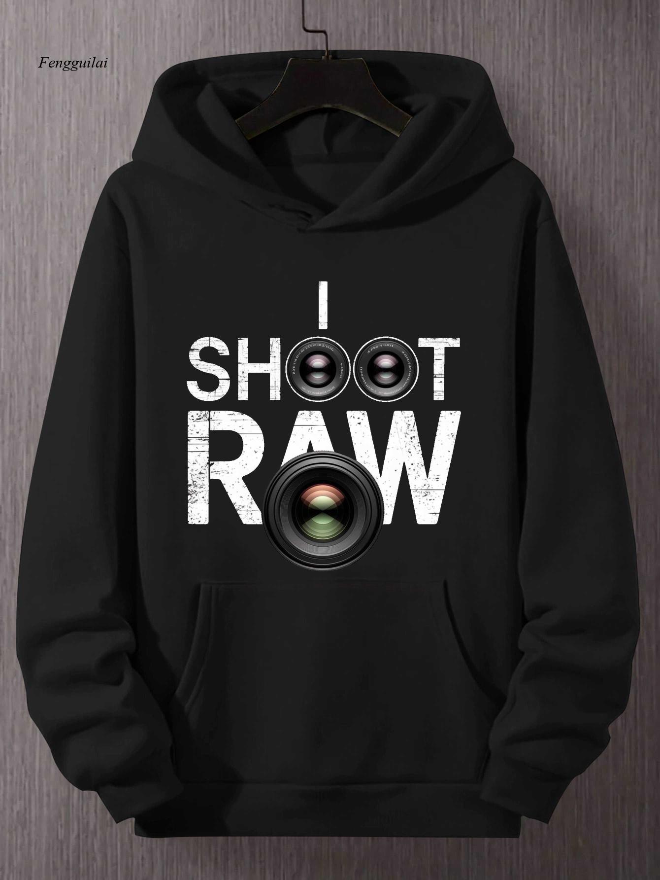 Shoot Raw Photography Hoodie - - Photography Graphic Design のレビューと価格