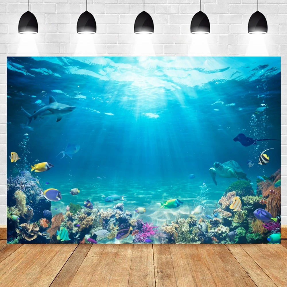 Underwater World Photo Backgro - Photography History のレビューと価格