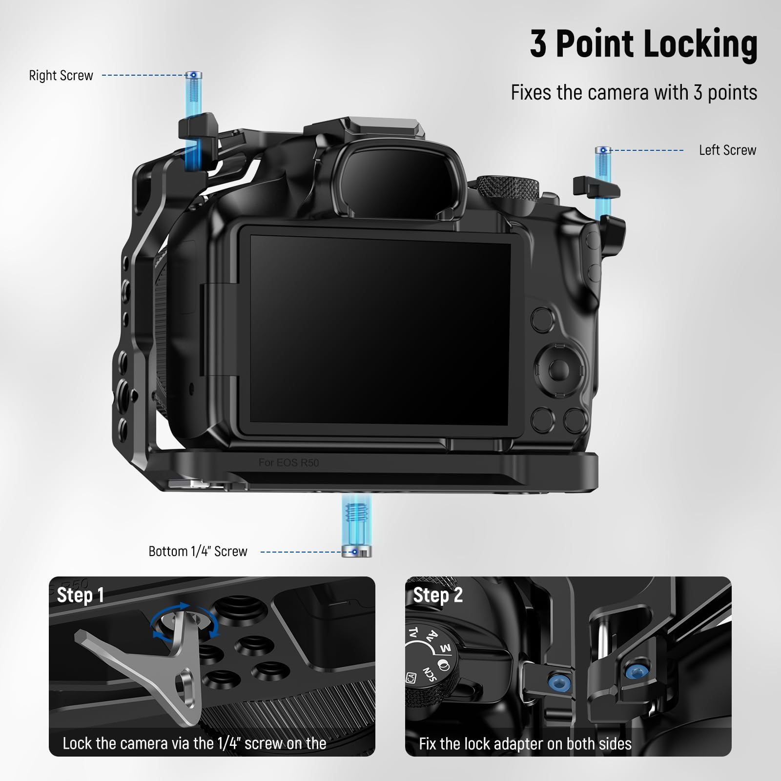 NEEWER R50 Camera Cage Compati - Photography Zone System のレビューと価格