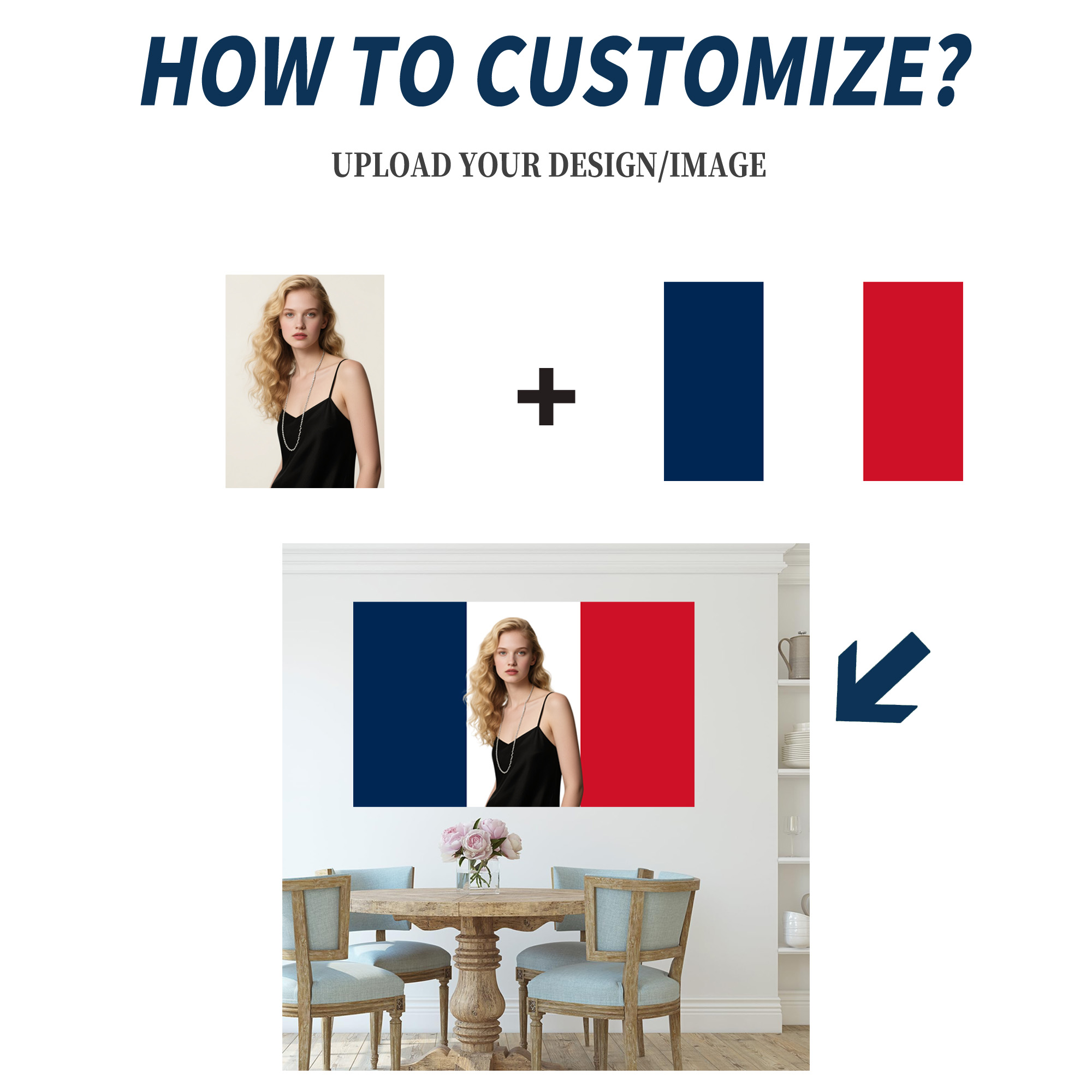 1pc 2D FLAT Personalize France - Photography Style のレビューと価格