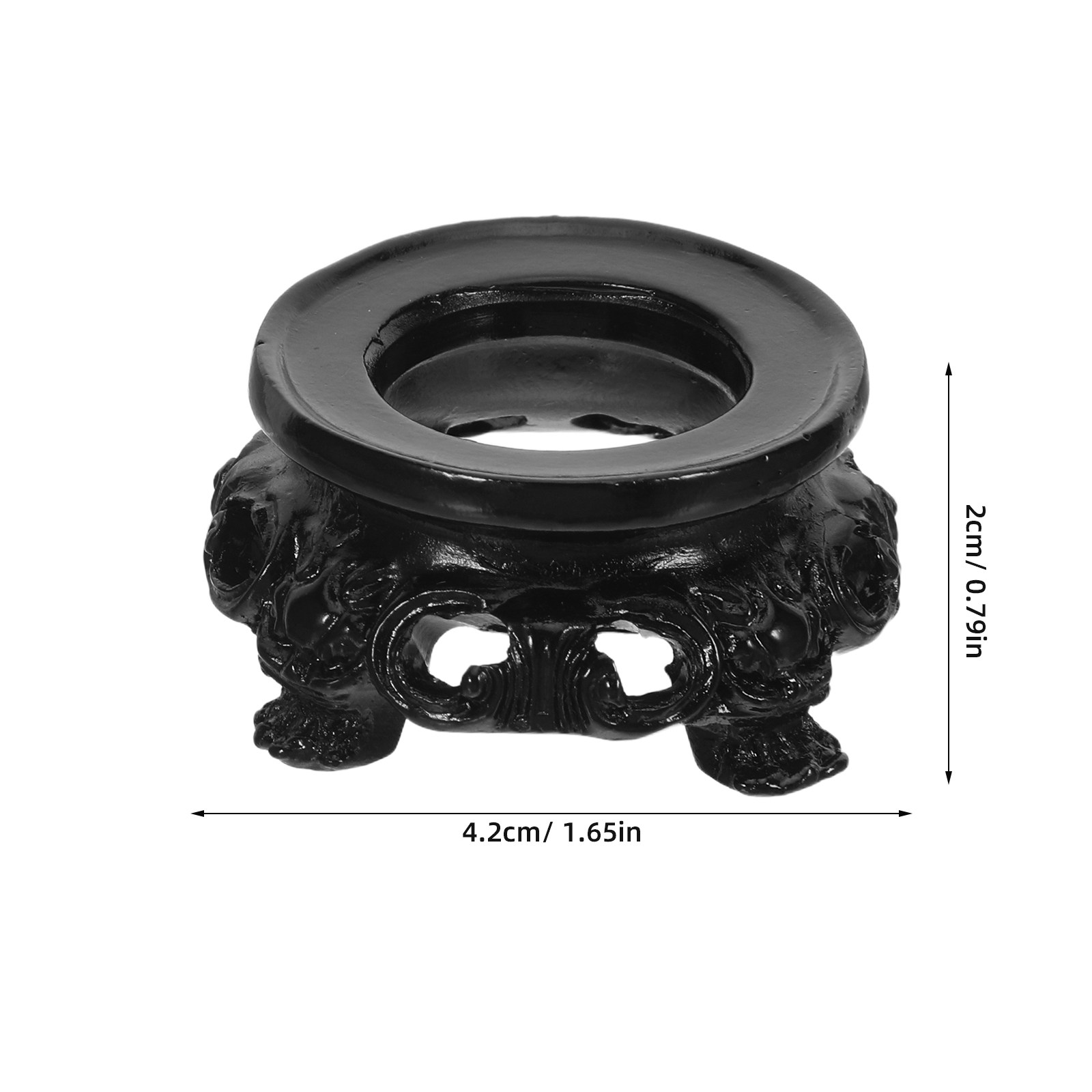 Wooden Crystal Sphere Holder E - Photography Zen のレビューと価格
