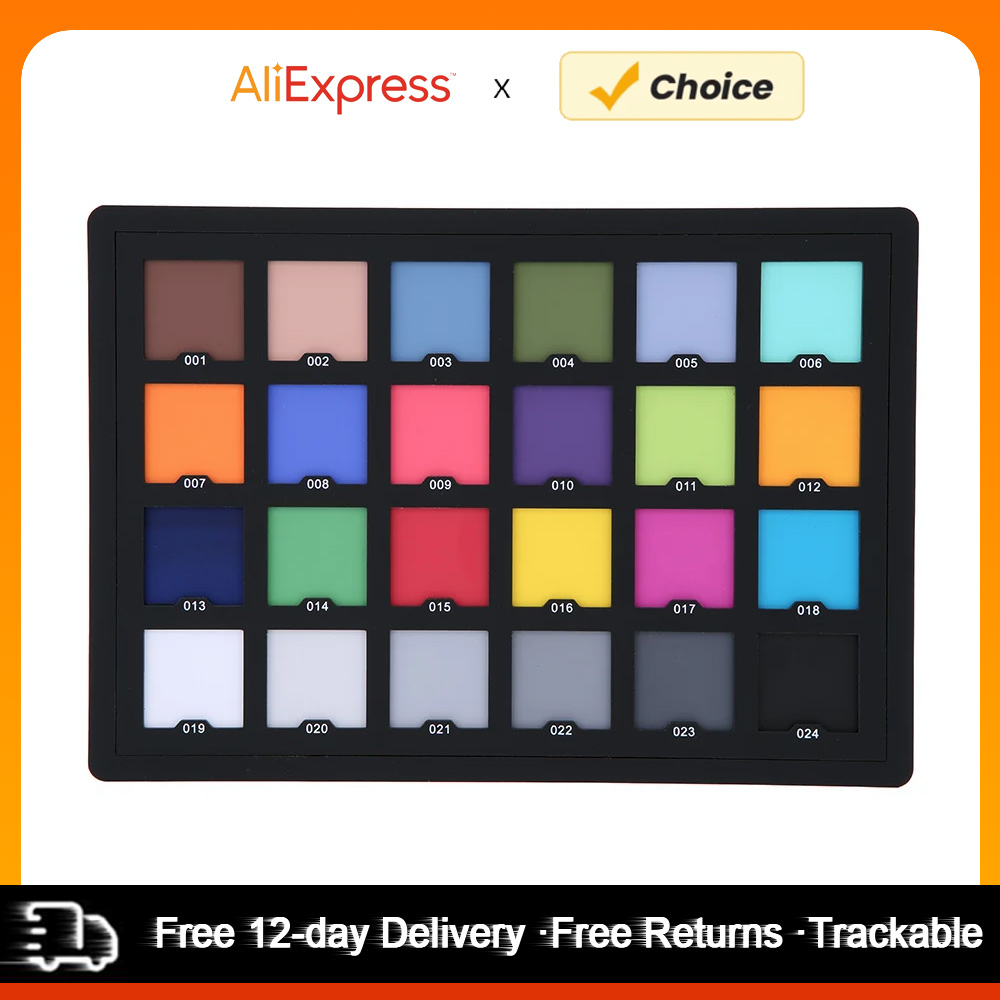 Professional 24 Color Card Tes - Photography Quiz のレビューと価格