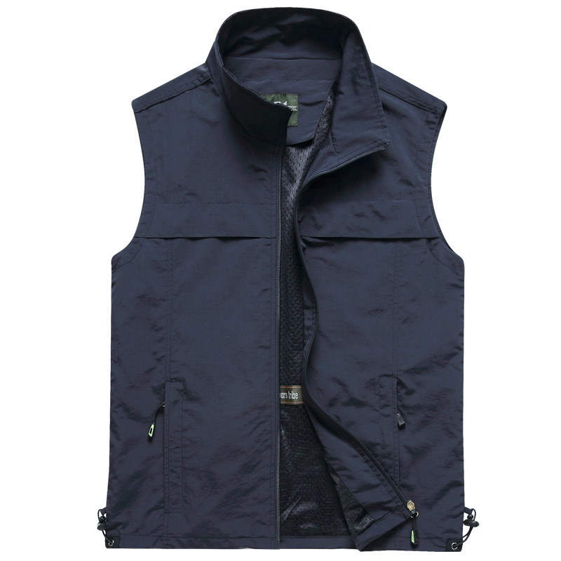 Men Outdoor Mesh Thin Waistcoa - Photography Jacket のレビューと価格