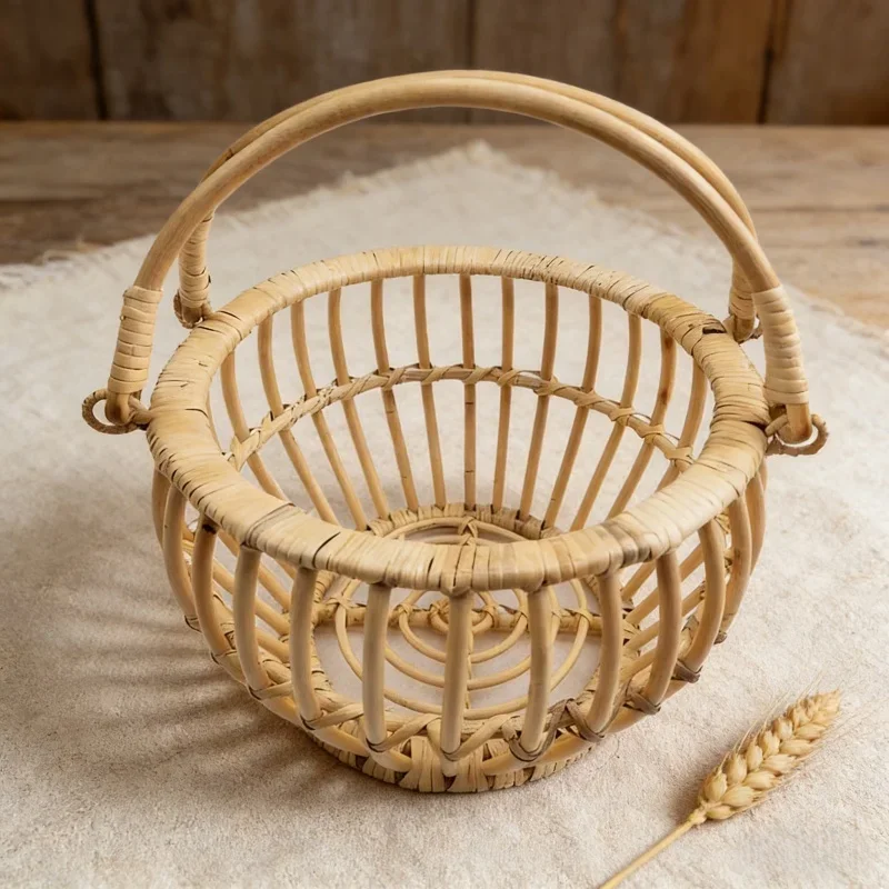 Infant Posing Bed Retro Rattan - Photography Life のレビューと価格