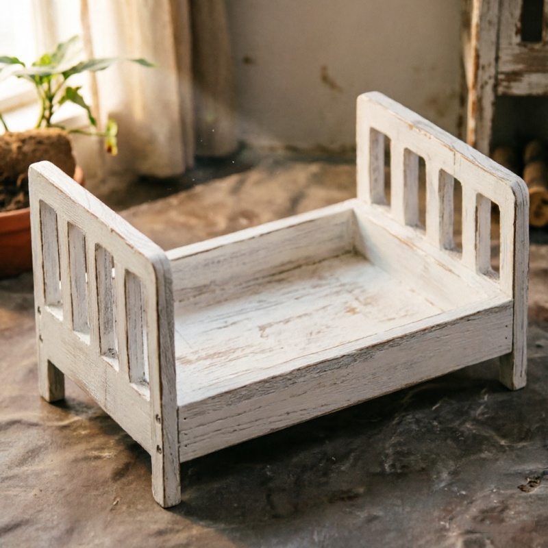 Infant Posing Sofa Retro Wood  - Photography Life のレビューと価格