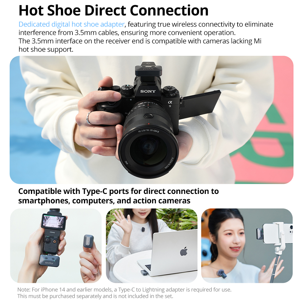 GODOX Alink Wireless Microphon - Photography Zone System のレビューと価格