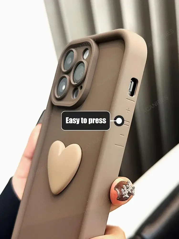 Cute 3D Love Heart Silicone Ca - Photography Xiaomi 15 のレビューと価格