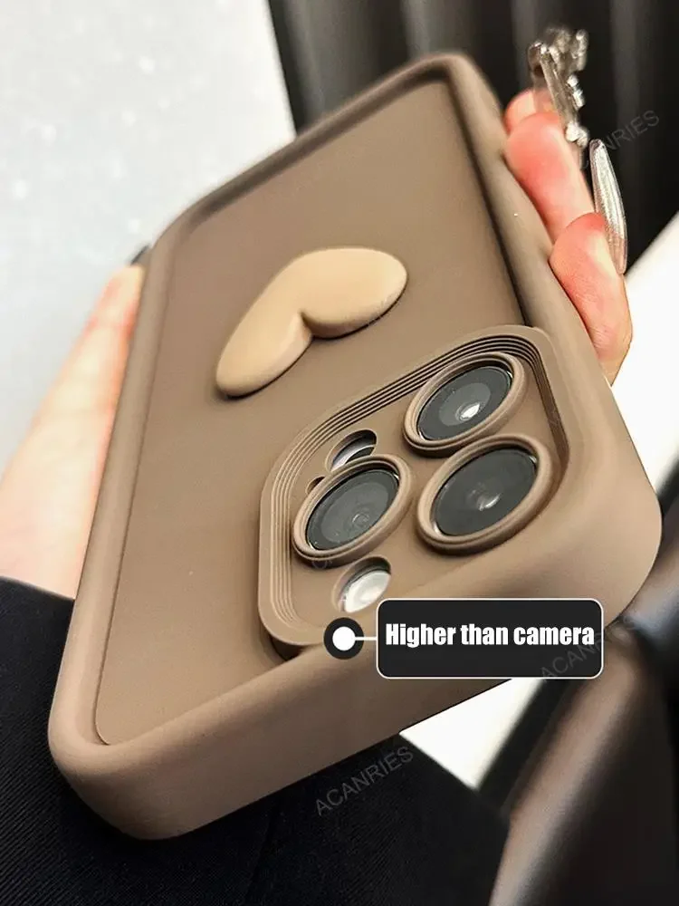 Cute 3D Love Heart Silicone Ca - Photography Xiaomi 15 のレビューと価格