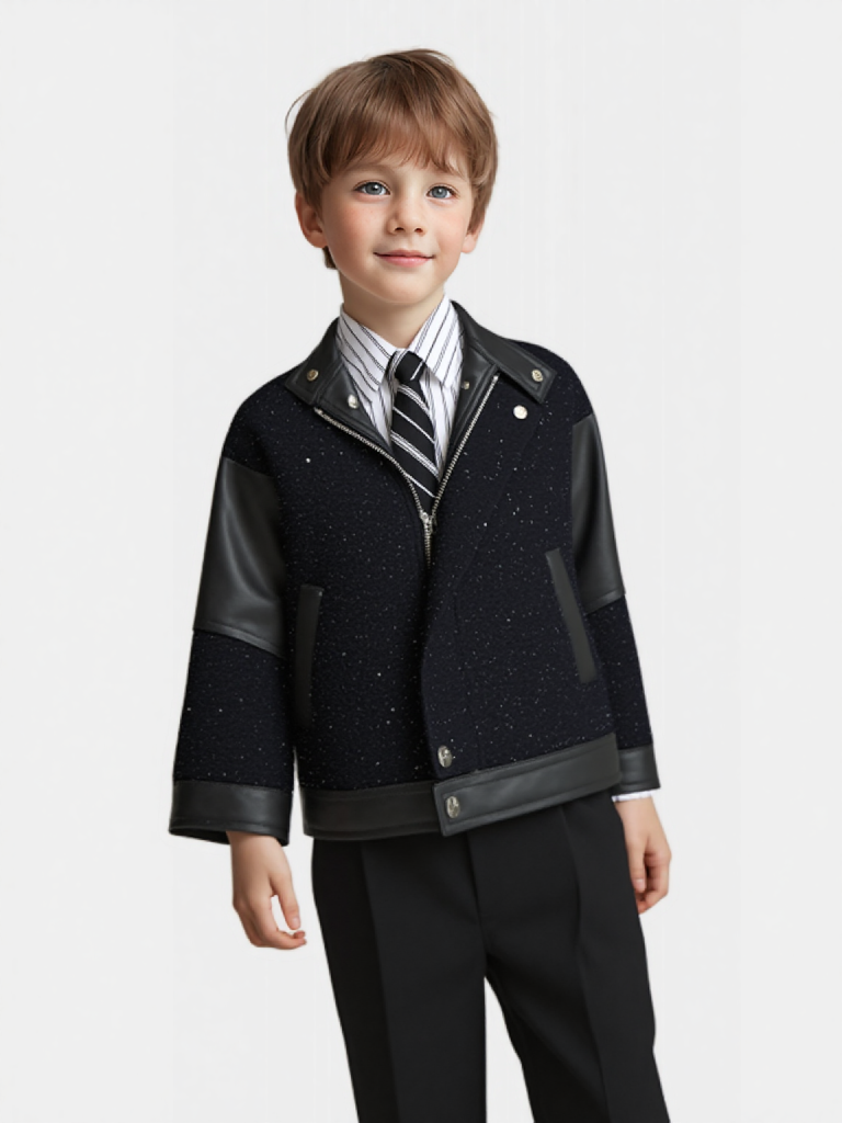 Gentleman Kids Shiny Motorcycl - Photography Jacket のレビューと価格