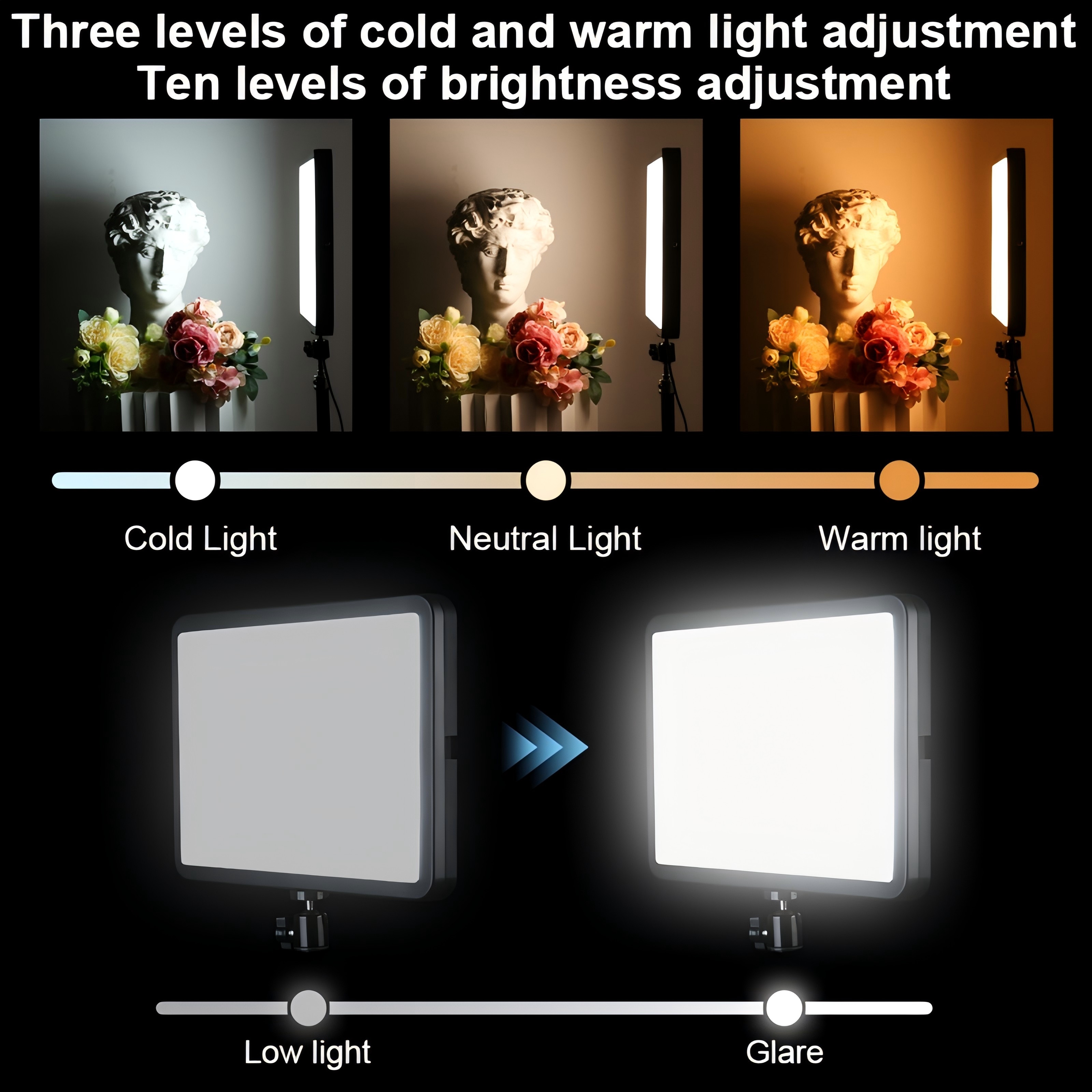 1pc LED Studio Video Light, 28 - Photography Yoga のレビューと価格