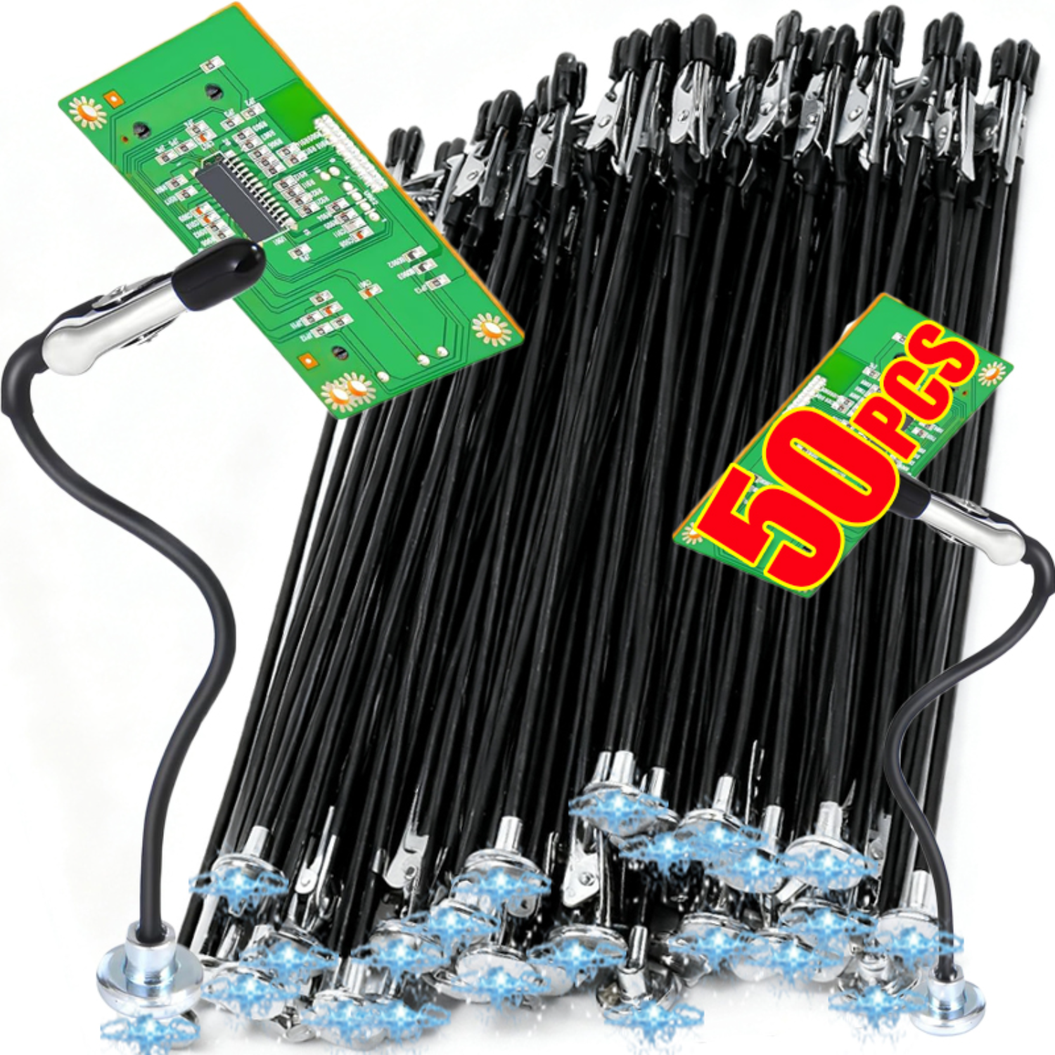 1-50PCS Magnetic Flexible Alli - Photography Quiz のレビューと価格