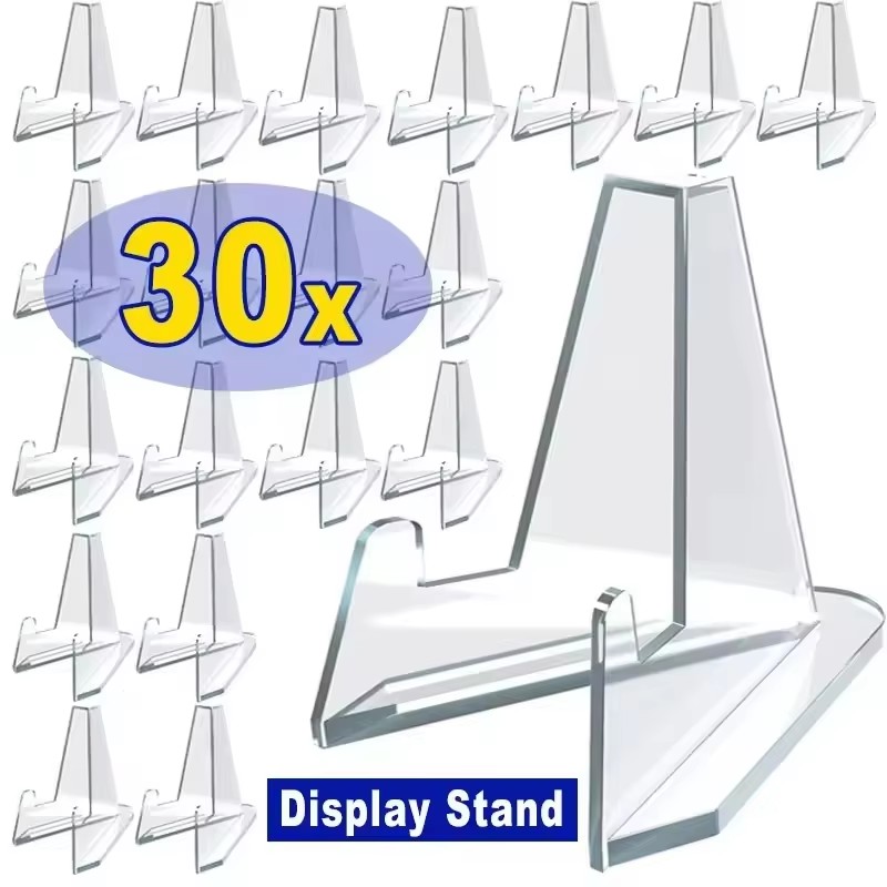 30-1PCS Triangular Card Displa - Photography Style のレビューと価格