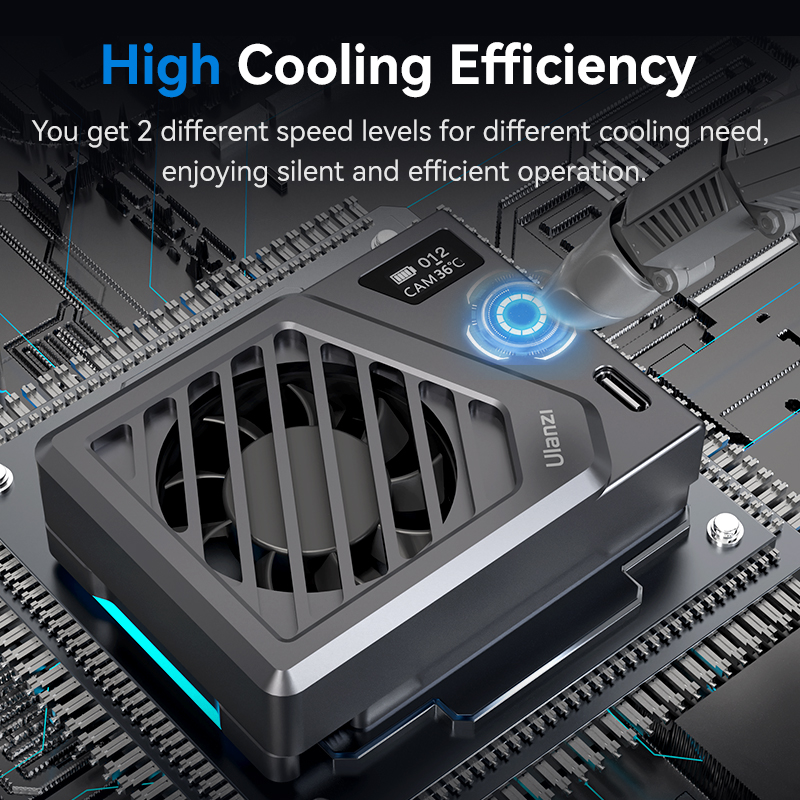 Ulanzi CA25 Camera Cooling Sys - Photography Zone System のレビューと価格