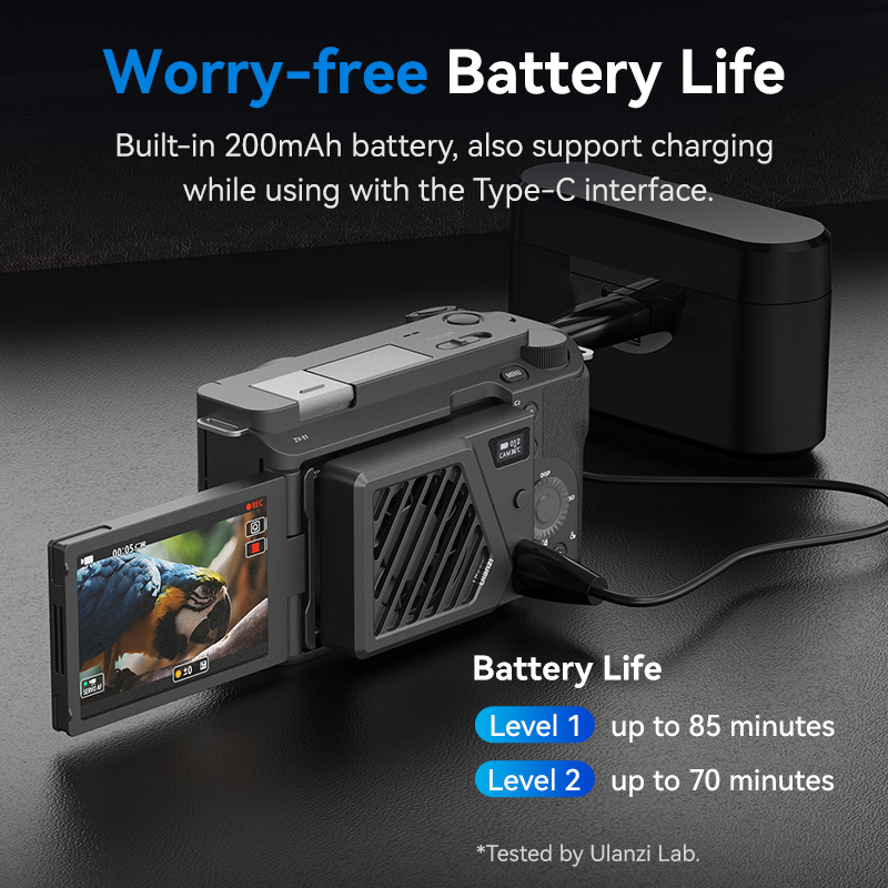 Ulanzi CA25 Camera Cooling Sys - Photography Zone System のレビューと価格