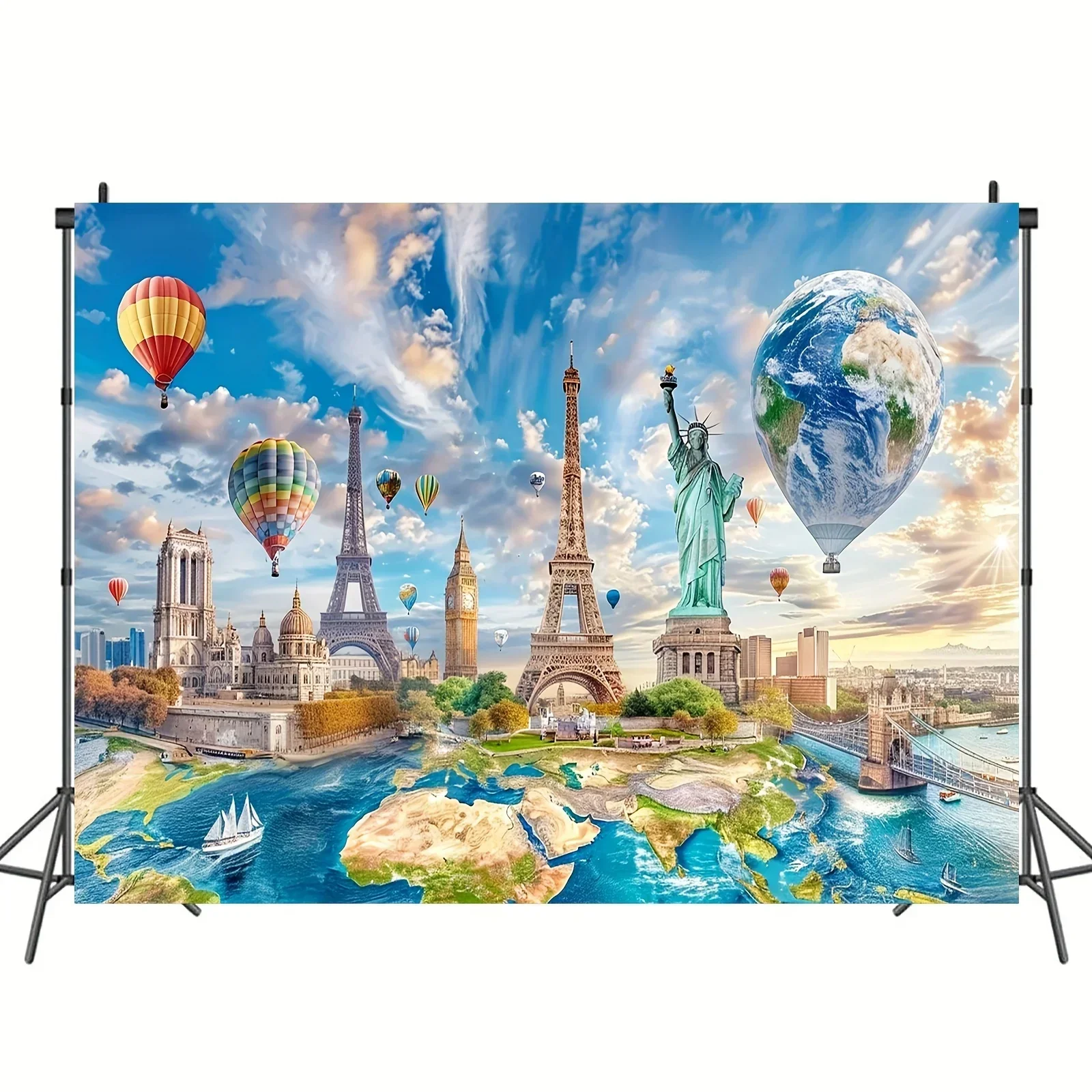 1pc Global Travel Photo Backgr - Photography History のレビューと価格