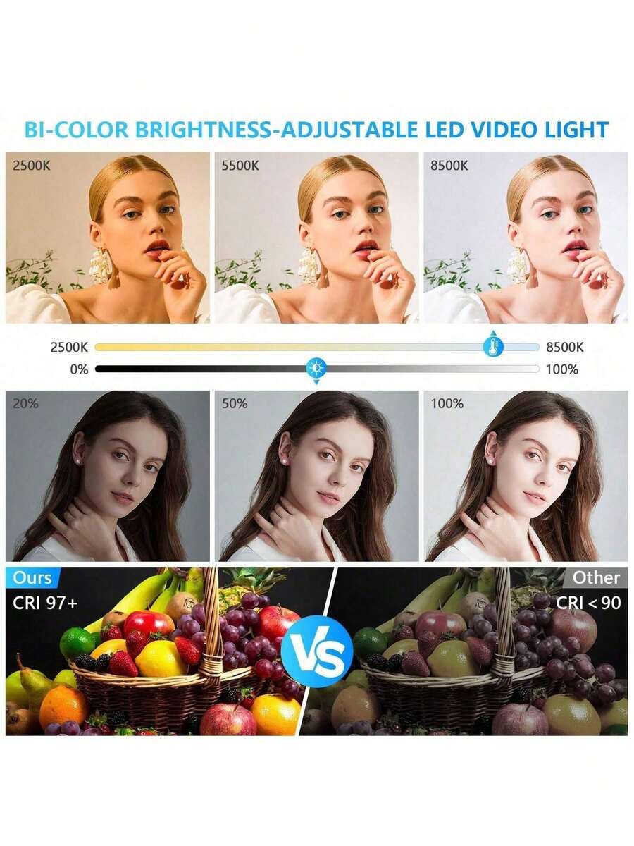 10 Inch LED Studio Spotlight W - Photography Studio のレビューと価格