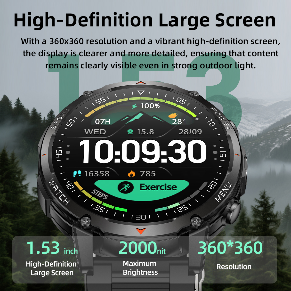 2026 New Military Smart Watch  - Photography Quiz のレビューと価格
