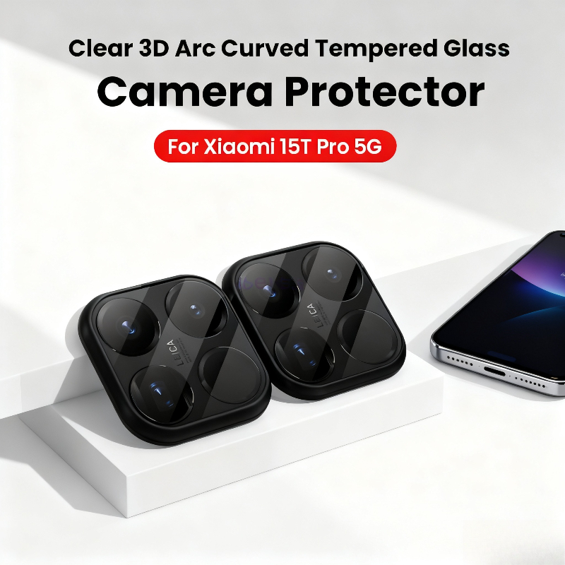 2Pcs 3D Clear Lens Case for Xi - Photography Xiaomi 15 のレビューと価格