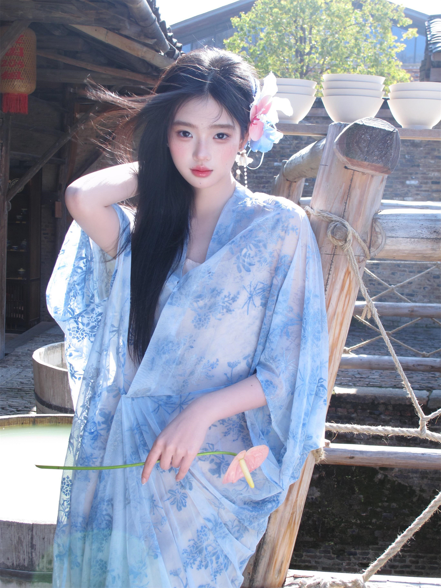 New Blue Dress Chinese Style P - Photography Zen のレビューと価格
