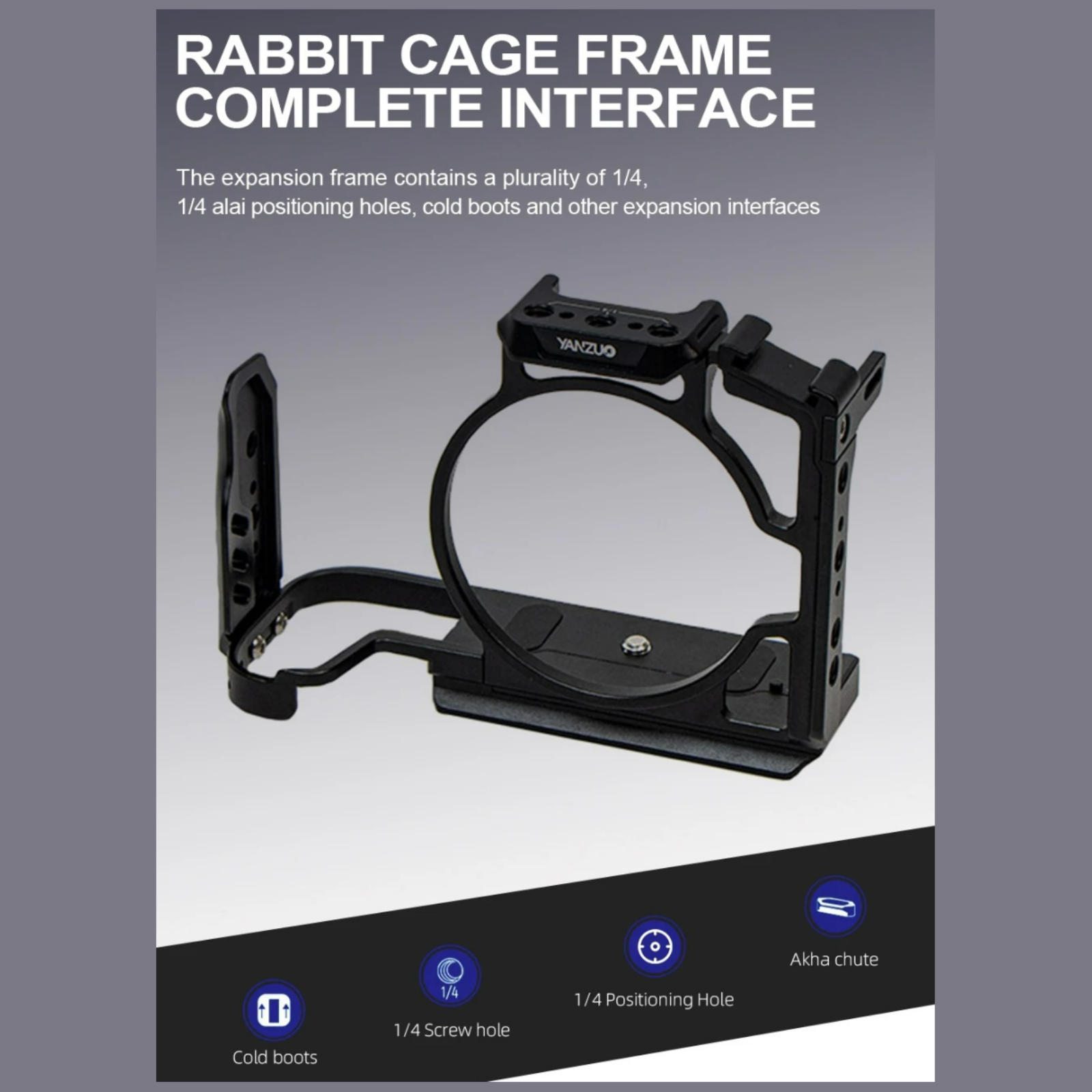 YANZUO Camera Cage Suitable fo - Camera Cage Baseplate のレビューと価格