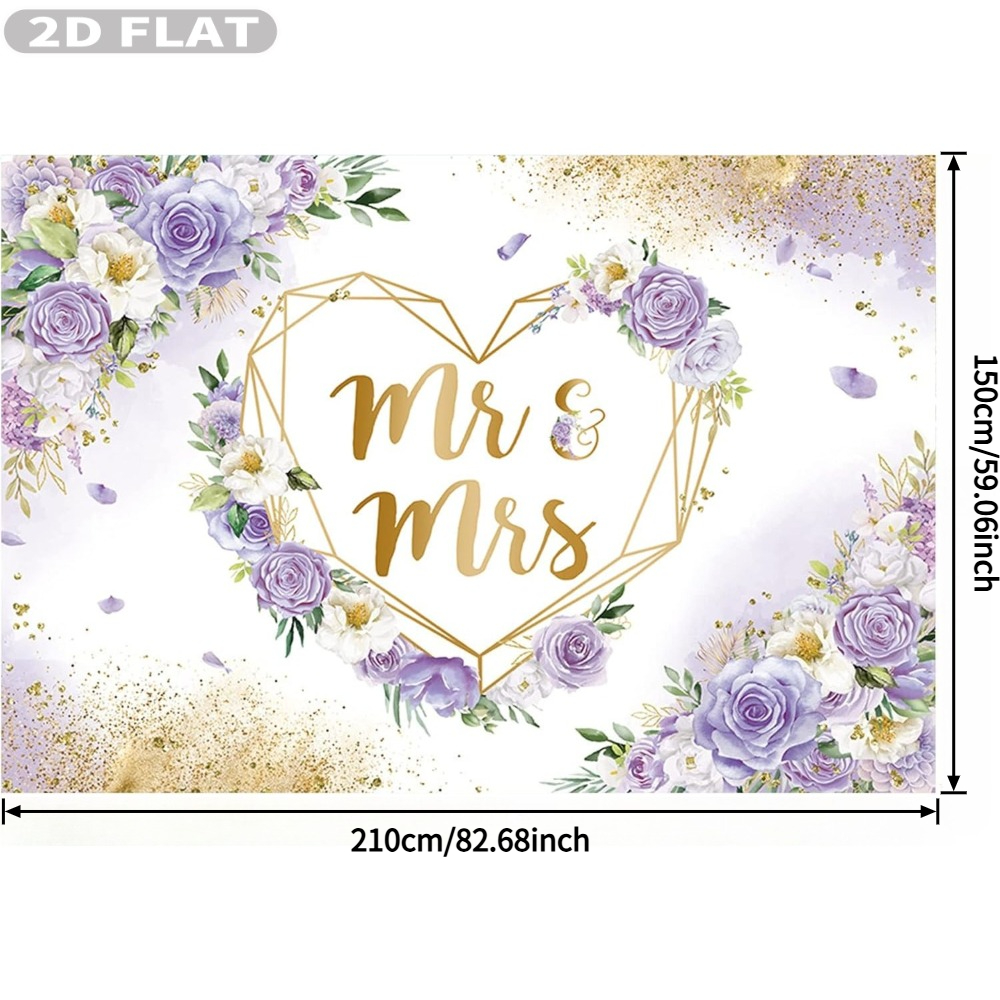 2D FLAT 1pc 7x5ft/6x8ft Mr & M - Photography Studio のレビューと価格
