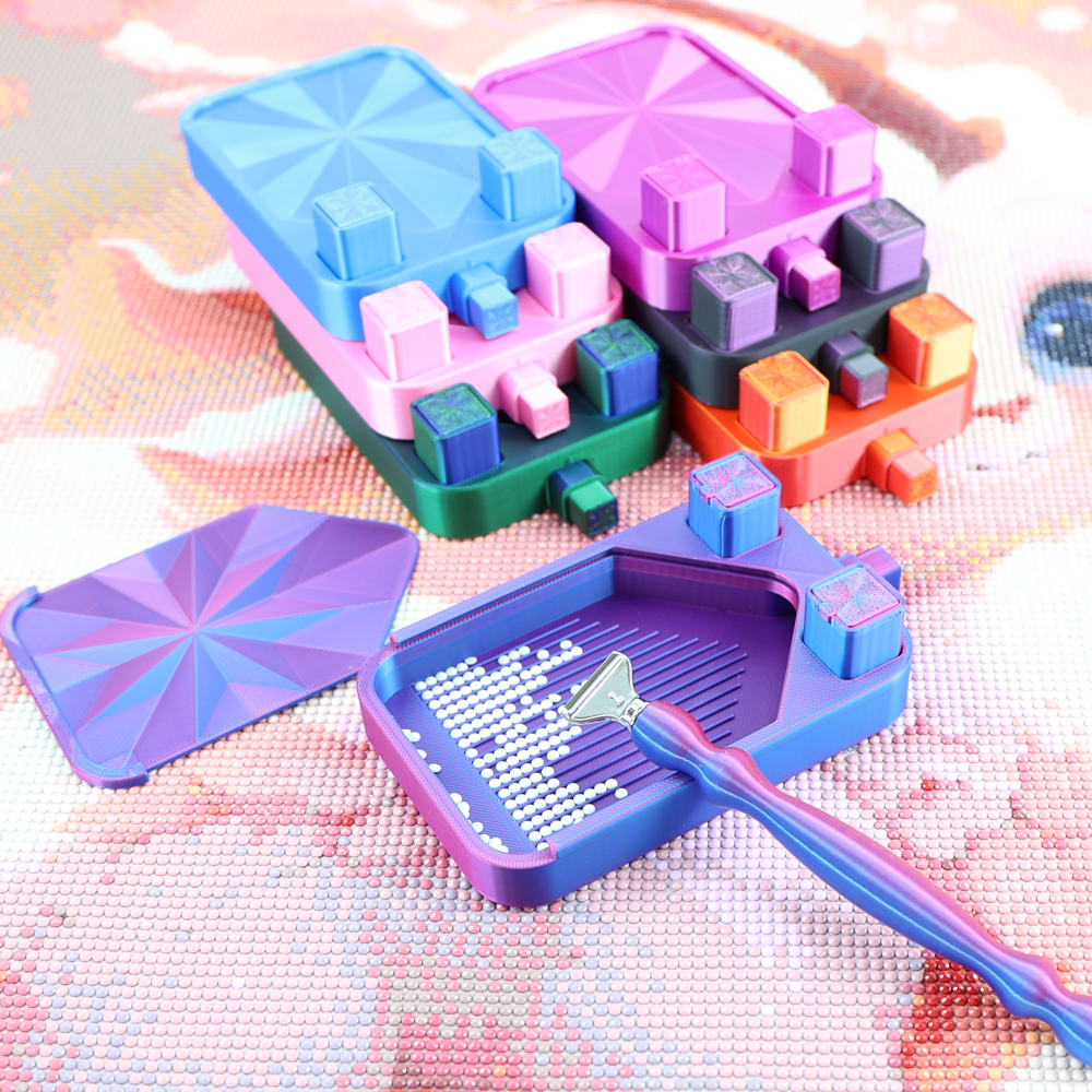 Colorful Diamond Painting Tray - Photography Techniques のレビューと価格