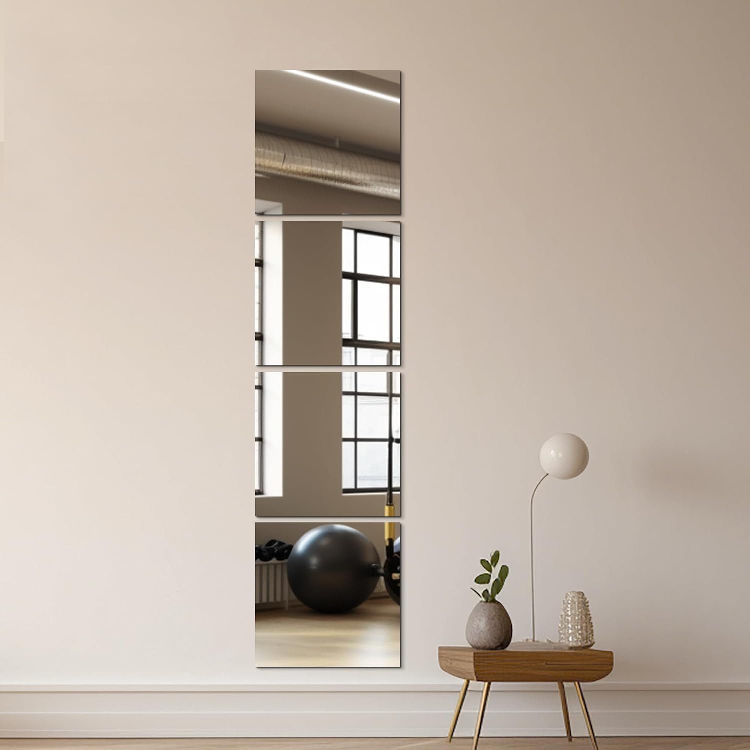 35*30cm Silver Acrylic Mirror  - Photography Yoga のレビューと価格