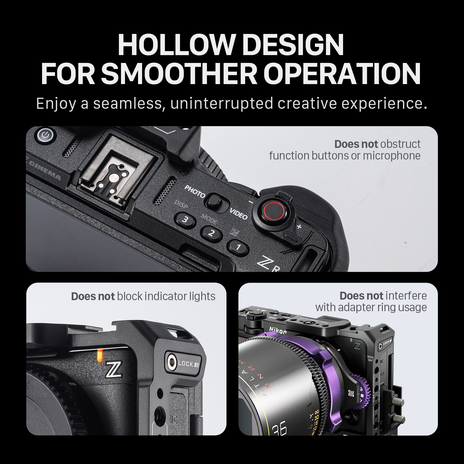 TILTA ZR Camera Cage for Nikon - Camera Cage Baseplate のレビューと価格
