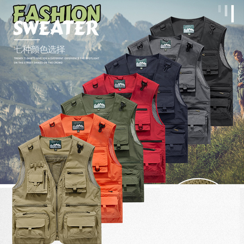 Spring and Autumn Mesh Quick-D - Photography Jacket のレビューと価格