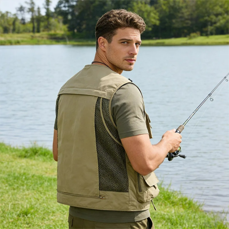 Spring and Autumn Mesh Quick-D - Photography Jacket のレビューと価格