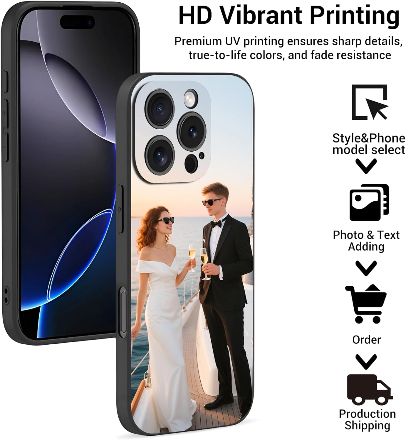 Custom Matte Case for iPhone 1 - Photography Style のレビューと価格