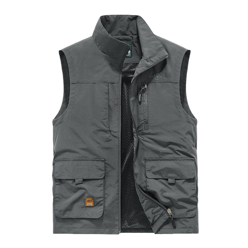 Men Outdoor Mesh Thin Waistcoa - Photography Jacket のレビューと価格