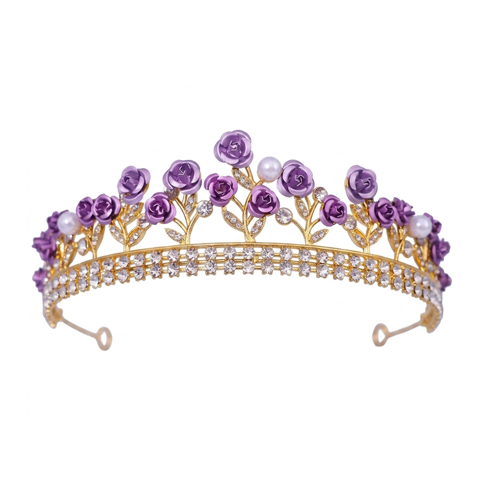 Baroque Ceramic Bridal Crown R - Photography Style のレビューと価格