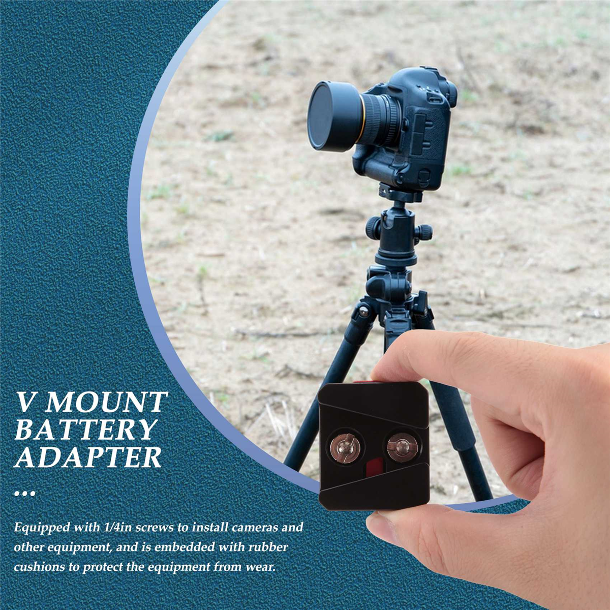 1/4 Universal V Mount Battery  - Camera Cage Baseplate のレビューと価格