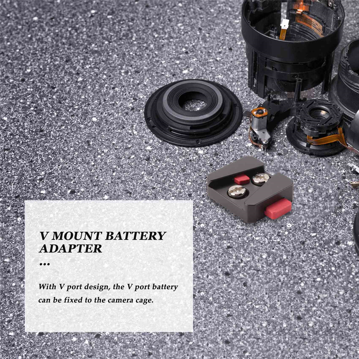 1/4 Universal V Mount Battery  - Camera Cage Baseplate のレビューと価格
